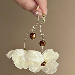 Серьги длинные на гвоздиках арт. 13 2313 (id 270646)