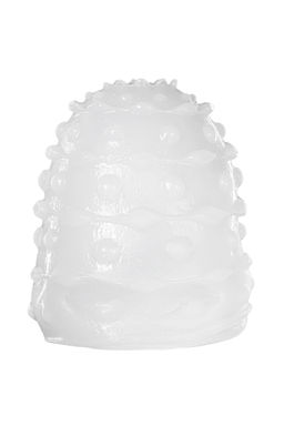 Мастурбатор нереалистичный Satisfyer Egg Single (Bubble), TPE, фиолетовый  фото 5