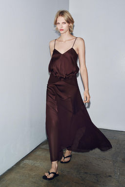 LONG COMBINED DRESS - Zara фото 2