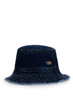 Kad_n Lacivert Bucket _apka Sepette S_rpriz _ndirim