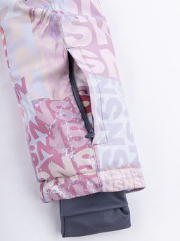 Комбинезон 8з2824 бежевый/орхидея - Nikastyle фото 9