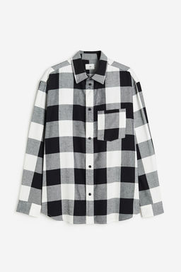 Camisa de franela Relaxed Fit - H&m фото 6