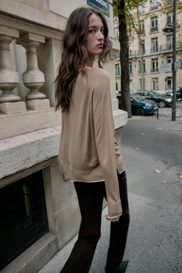 DOUBLE KNIT SWEATER - Zara фото 11