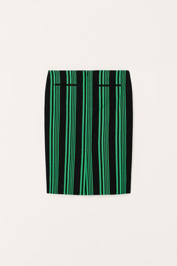 LIMITED EDITION STRIPED STRAIGHT SKIRT - Zara фото 5