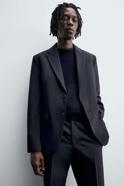 WOOL SUIT BLAZER