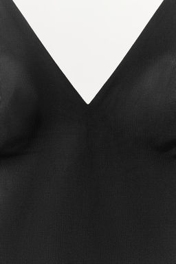 BODY TIRANTES CON POLIAMIDA / Negro - Zara фото 8