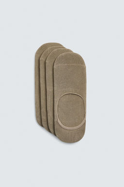 CALCETINES PINKY PACK 4 / Beige