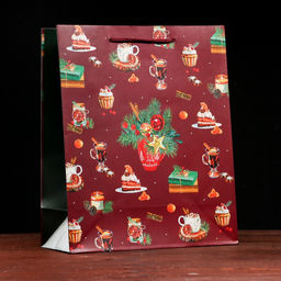 Пакет подарочный В ожидании чуда , 26 х 32 х 12 см - Simaland фото 3