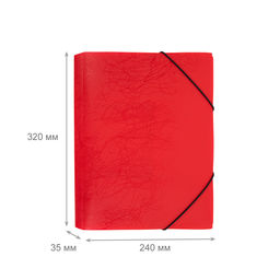 Expert Complete Premier Папка на резинке A4 600 мкм 35 мм волокно 5 шт. красный new EC21043004