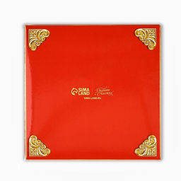 Цена за 5 шт. Коробка под 4 конфеты с ячейками «С Новым годом!», 10 х 10 х 3 см