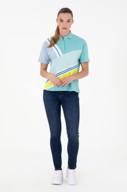 Женская мятная футболка Неожиданная скидка в корзине - U.s. polo assn фото 4