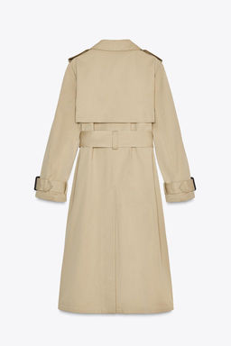 WATER-REPELLENT TRENCH COAT, ZW COLLECTION - Zara фото 6