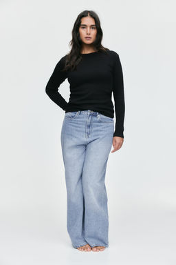 Camiseta de algodon acanalado - H&m фото 2