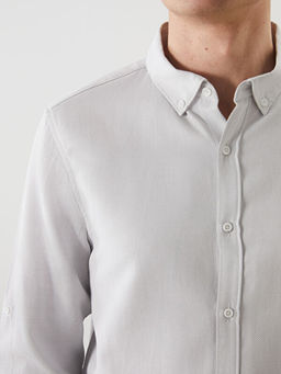 Slim Fit Uzun Kollu Arm?rl? Erkek G?mlek