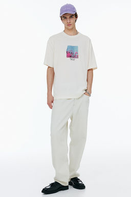 Camiseta con motivo estampado Loose Fit - H&m фото 2