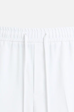 COMFORT FIT JOGGER WAIST TROUSERS - Zara фото 9