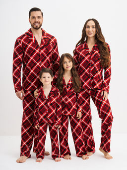 Красная пижама в клетку - Kogankids фото 20