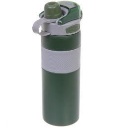 Термос 800мл "Фитнесс", цвет зеленый
