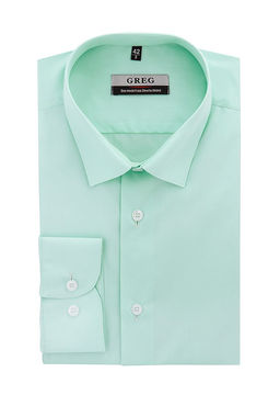 Сорочка мужская длинный рукав GREG 410/139/FR MINT/Z_GB  фото 2
