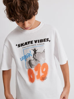 ACOOLA / Футболка детская для мальчиков Meringue белый