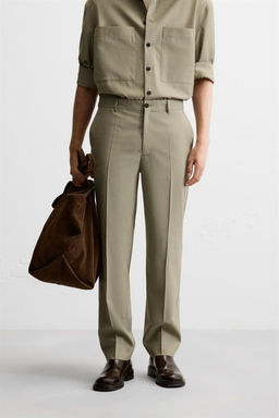 SLIM FIT TROUSERS - LIMITED EDITION - Zara фото 2