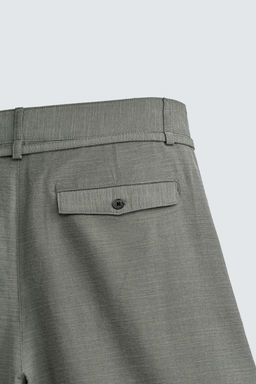 BERMUDA BAGGY FIT ESTAMPADO PAISLEY / Azul claro - Zara фото 11
