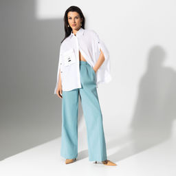 Рубашка, Сюжет для роскоши (вайт) - Charutti фото 4