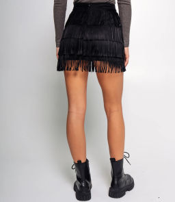 Юбка #КТ2577, чёрный