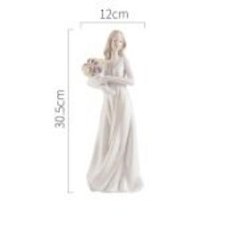 Статуэтка Дама с цветами 30 см / HP3234 /уп 20/ - Галеонтрейд фото 2