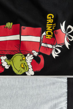 Pijama de algod?n con motivo estampado - H&m фото 2
