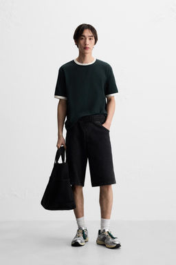 BAGGY FIT JOGGER BERMUDA SHORTS