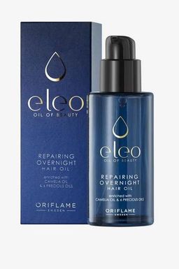 Ночное восстанавливающее масло-эликсир для волос Eleo