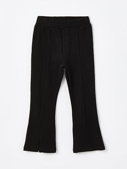 Beli Lastikli Basic ispanyol Pa?a K?z Bebek Pantolon