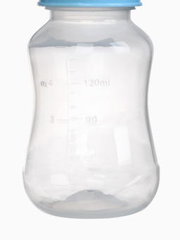 Бутылочка для кормления M&B, классическое горло, от 0 мес., 150 мл., голубой