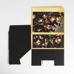 Коробка подарочная новогодняя складная «Present», 22 х 15 х 10 см, Новый год