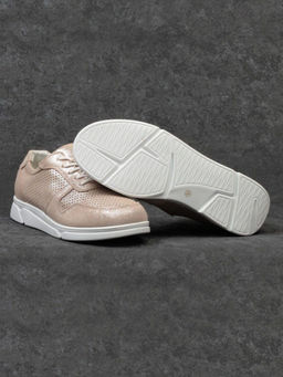 05-FEE01-2P BEIGE Кроссовки (нубук) - Фабричный китай фото 17