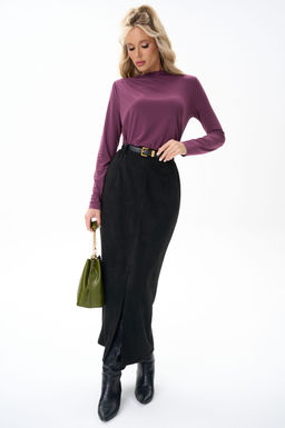 Лонгслив Нора (ежевика) - Эльза фото 5