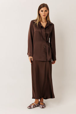 Блуза KOKOdea 20004 шоколад