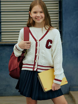 V Yaka K?z ?ocuk Triko H?rka