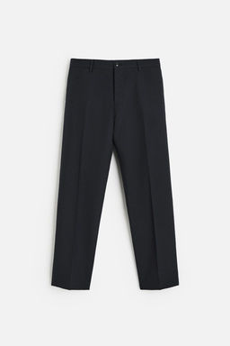 REGULAR FIT WOOL TROUSERS - Zara фото 6