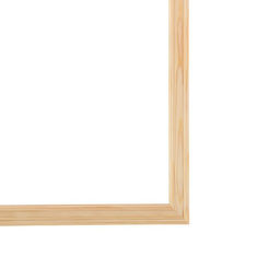 Рама для картин (зеркал) 30 х 40 х 2,6 см, дерево, Linda, неокрашенное дерево (подходит для декорирования)