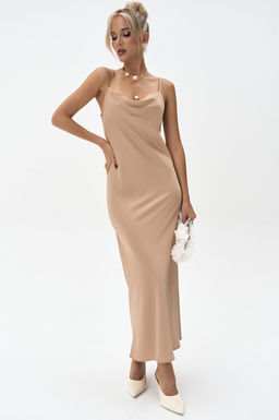 Платье-комбинация (миндаль) - Эльза фото 21