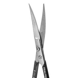 Frau Finger Ножницы маникюрные для кутикулы изогнутые / Classic FS-131BM, матовые, ручная заточка, 10 см