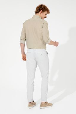 U. S. Polo Assn / Мужские светло-серые брюки из плотной ткани - U.s. polo assn фото 4