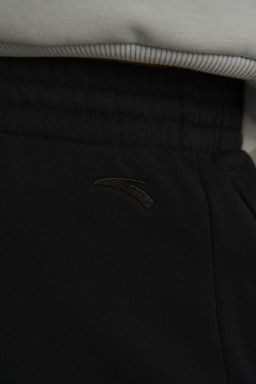 Брюки трикотажные утепленные Черный