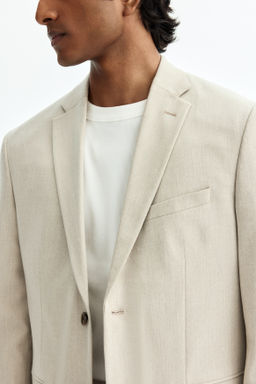 Americana de botonadura sencilla Slim Fit - H&m фото 8