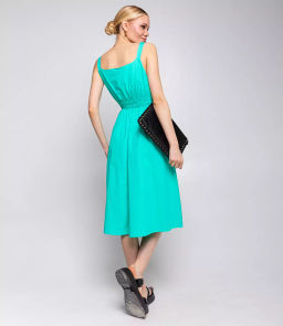 Сарафан #КТ65001, ментоловый