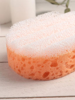 Цена за 4 шт. Губка для тела массажная «Эмоция», 13×8.5×5 см см, МИКС