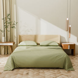 Постельное бельё LoveLife 1,5сп Young grass 143х215см, 150х225см, 50х70см-2шт, 100%хлопок, сатин, 125г/м?  фото 3