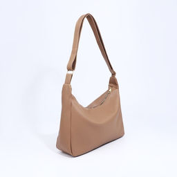 Сумка-мешок на молнии, цвет бежевый - Simaland фото 2